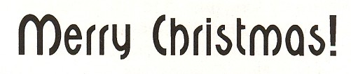 Merry Christmas!